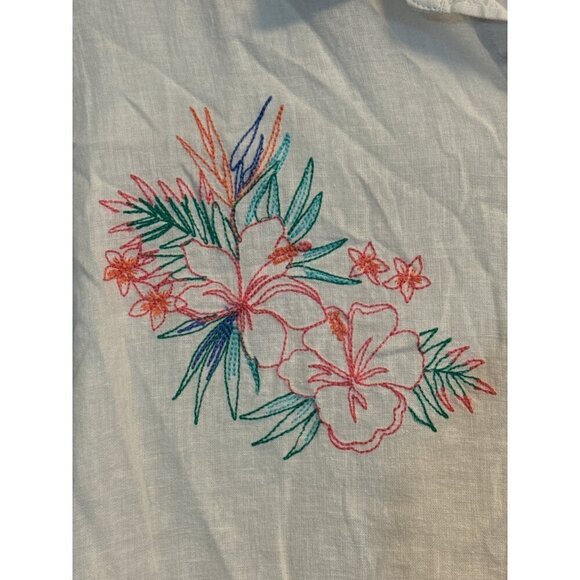 Rails Floral Whitney Floral Embroidered Shirt Size M - Picture 4 of 4